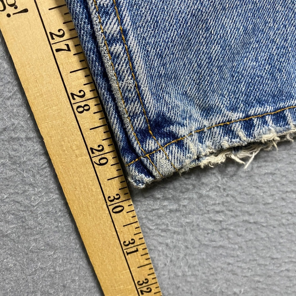 Vintage 90s Levis 550 Relaxed Fit Jeans Mens 29x30 (26x30) Made in USA - Picture 5 of 9